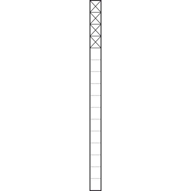 Siedle KSF 616-4 SM Kommunikations-Stele 200024014 Silber-Metallic