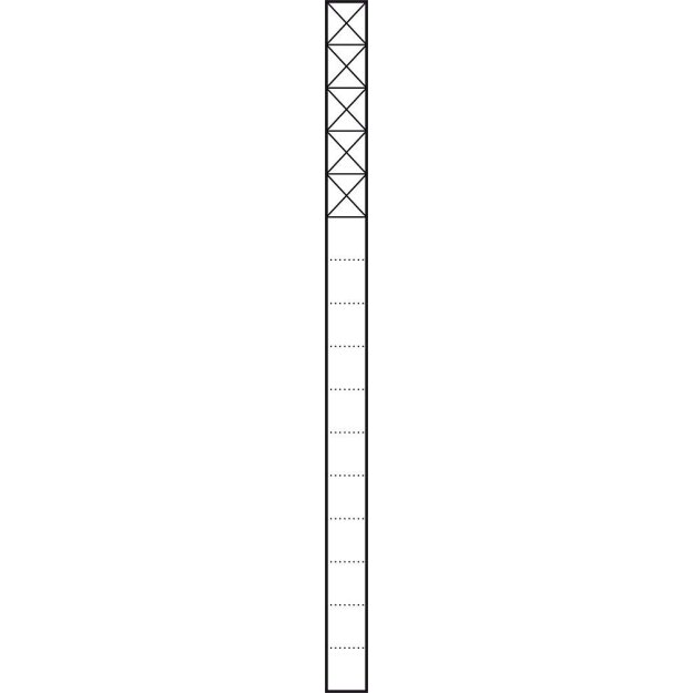 Siedle KSF 616-5 SM Kommunikations-Stele 200024019 Silber-Metallic