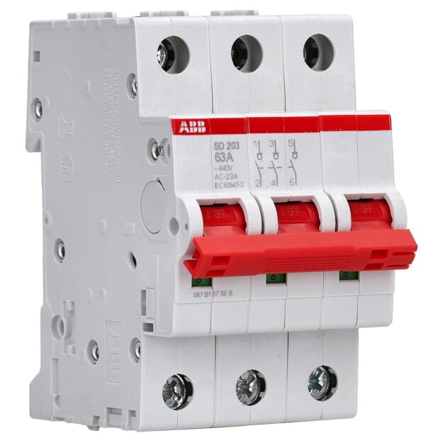 ABB SD203/63 Lasttrennschalter 3P, 63A 4016779904230