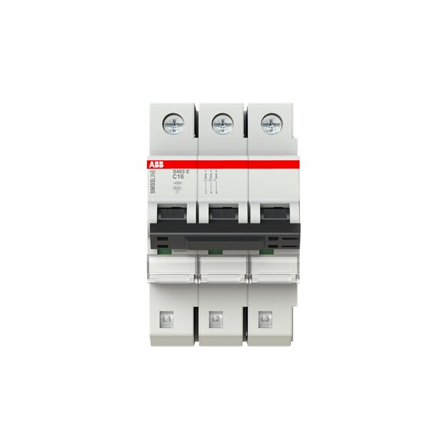 Produktbild von ABB Stotz Sicherungsautomat S203-C16 - 16A C-Charakteristik