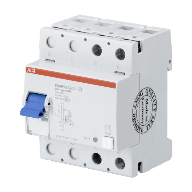 ABB Stotz S&J FI-Schutzschalter F202B+63/0,3 (1er)