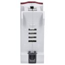 ABB Terminalblock 1P., 63A, Schwarz, Schraube, Kunststoff, DIN-Schienenmontage, 10 mm², 1 Kontakt, 2CDE161001R1902