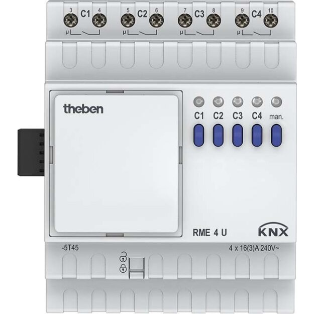 Theben 4930228 Schaltaktor 4-fach Erweiterung RME 4 U KNX