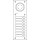 Ritto 1811120 Acero Edelstahl-Türstation Audio 8 WE Audio Edelstahl