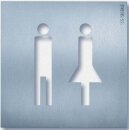 Siedle OSP 0012 Orientierungsschild 200032692 Edelstahl...
