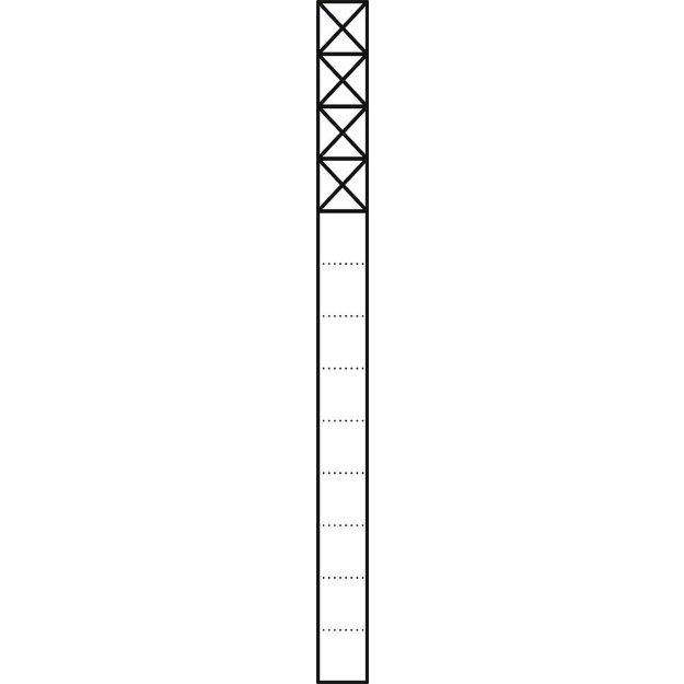 Siedle KS 613-4 DG Kommunikations-Stele 200038201 Dunkelgrau-Glimmer