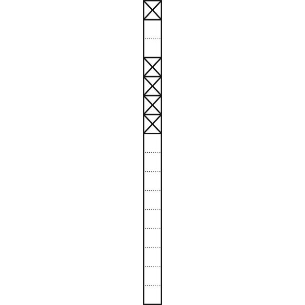 Siedle KS 616-1/4 DG Kommunikations-Stele 200038382 Dunkelgrau-Glimmer