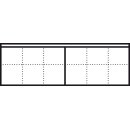 Siedle LEDF 600-6/2-0 SM LED-Flächenleuchte...