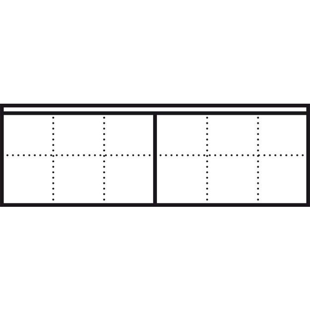 Siedle LEDF 600-6/2-0 W LED-Flächenleuchte 200038519 Weiß