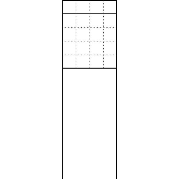 Siedle BG/SR 611-4/5-0 DG Briefkasten freistehend 200039351 Dunkelgrau-Glimmer