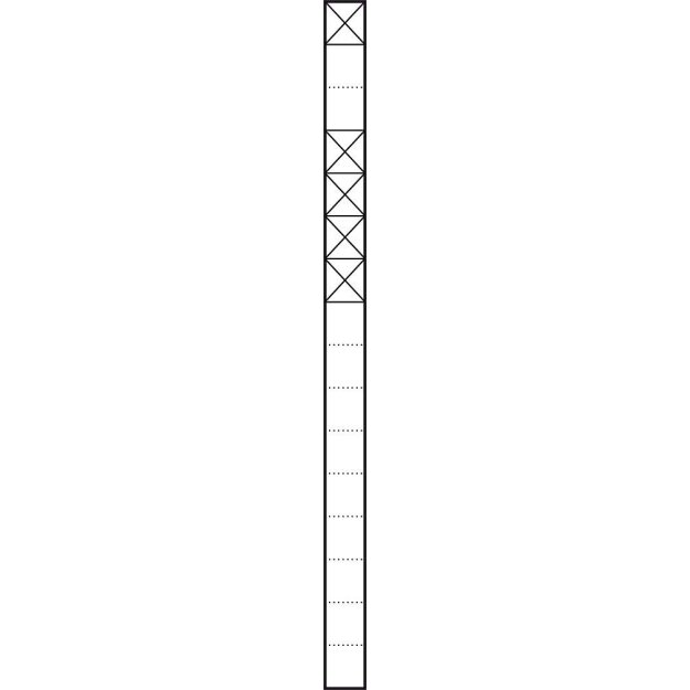 Siedle KSF 616-1/4 DG Kommunikations-Stele 200039595 Dunkelgrau-Glimmer