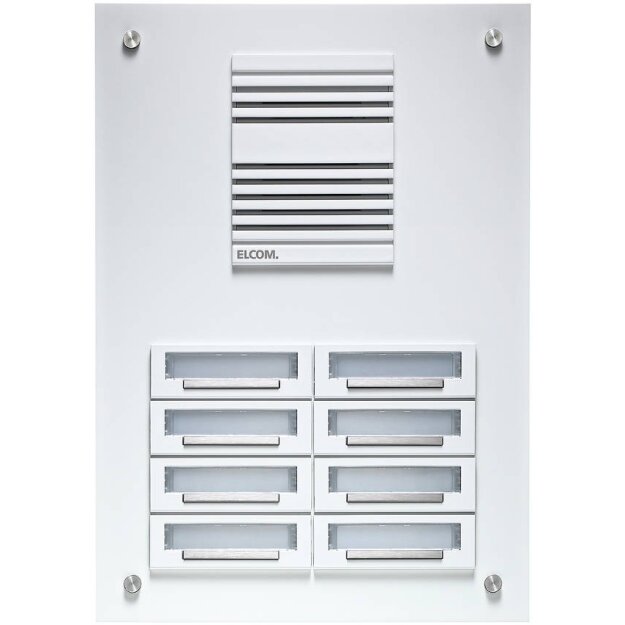 Elcom UP-Türstation TUP-4/2RAL 9016
