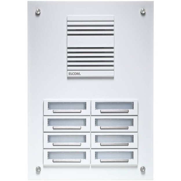 Elcom UP-Türstation TUP-6/2RAL 9016