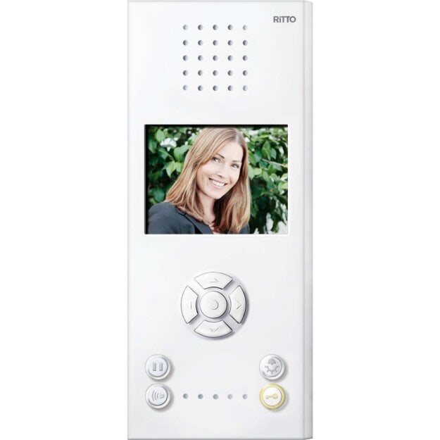 Ritto RGE1787570 Video-Freisprechstelle Color Komfort weiß