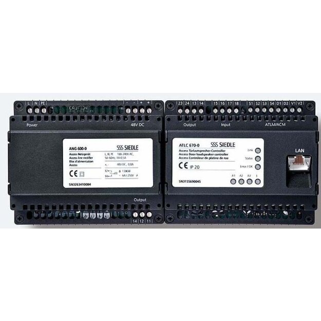 Siedle ATLC/NG 670-0 Türlautsprecher-Controller 200041606 Schwarz
