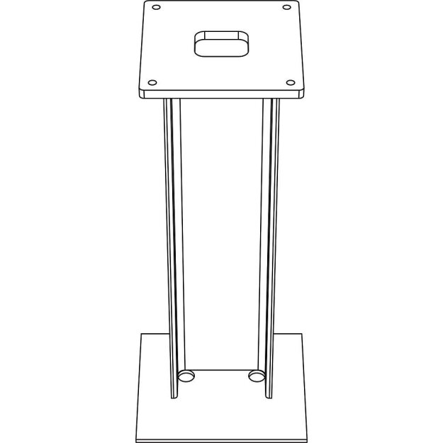 Siedle ZE/STL 168 x 168 Erdstück 200041025