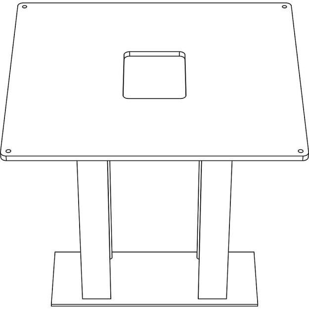 Siedle ZE/STL 518 x 462 Erdstück 200041017