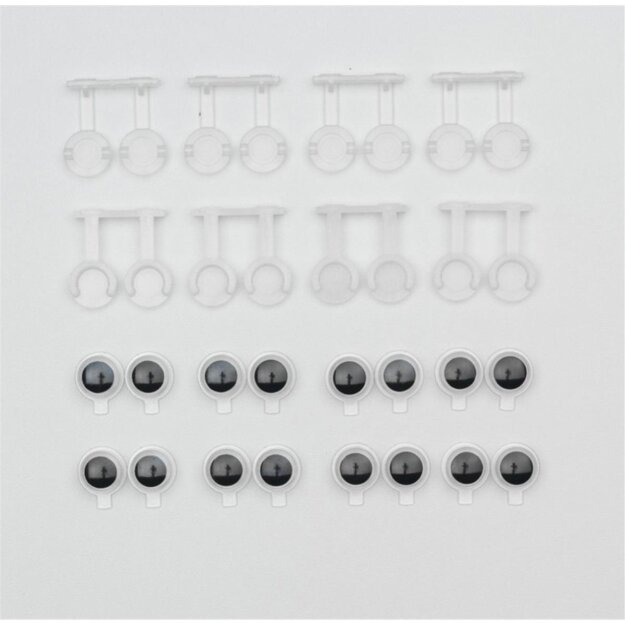 Ritto 1230588 Zusatztastensatz Audio (ohne Symbole) Schwarz