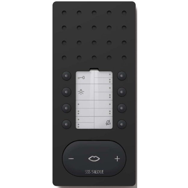 Siedle BFC 850-0 S Bus-Telefon ComfortIntercom 200044442 Schwarz