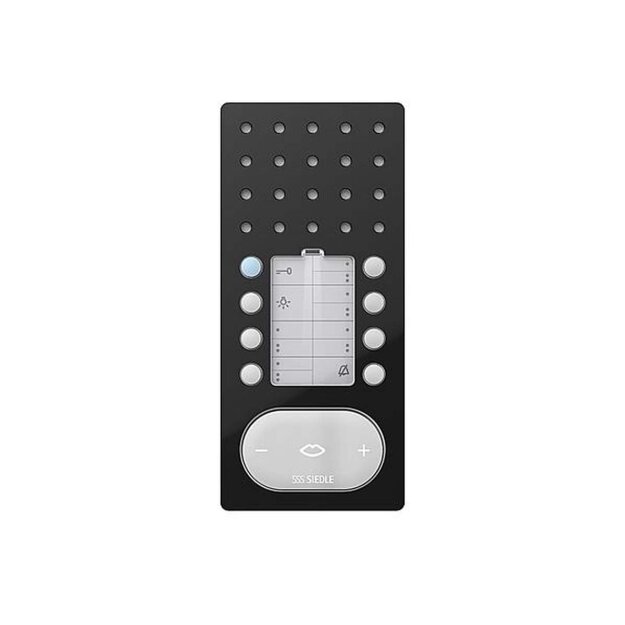 Siedle BFC 850-0 SH/W Bus-Freisprechtelefon Comf 200044590 Schwarz-Hochglanz/Weiß
