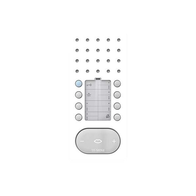 Siedle BFC 850-0 WH/W Bus-Freisprechtelefon Comf 200044423 Weiß-Hochglanz/Weiß