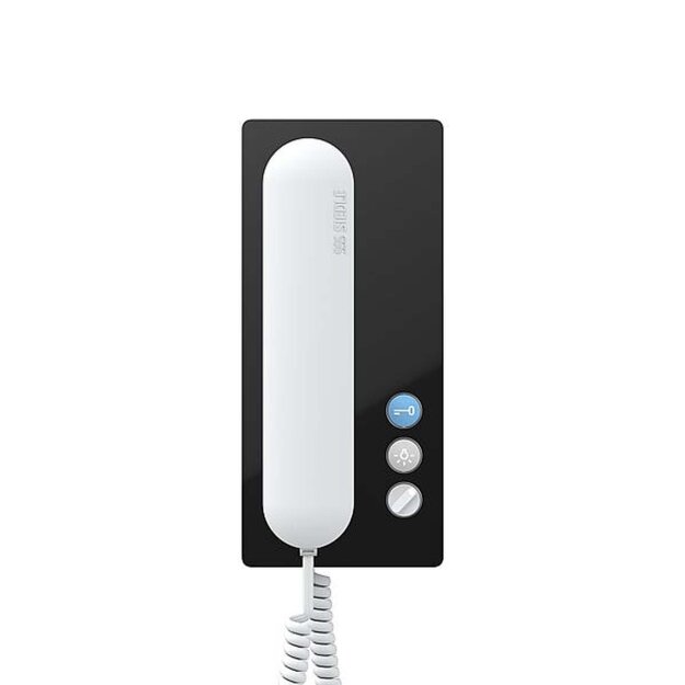 Siedle HTA 811-0 SH/W Haustelefon Analog 200044631 Schwarz-Hochglanz/Weiß