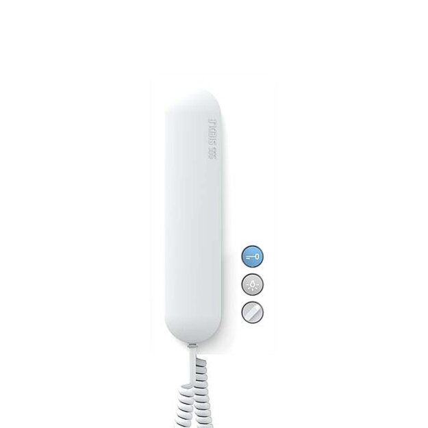 Siedle HTA 811-0 WH/W Haustelefon Analog 200044430 Weiß-Hochglanz/Weiß