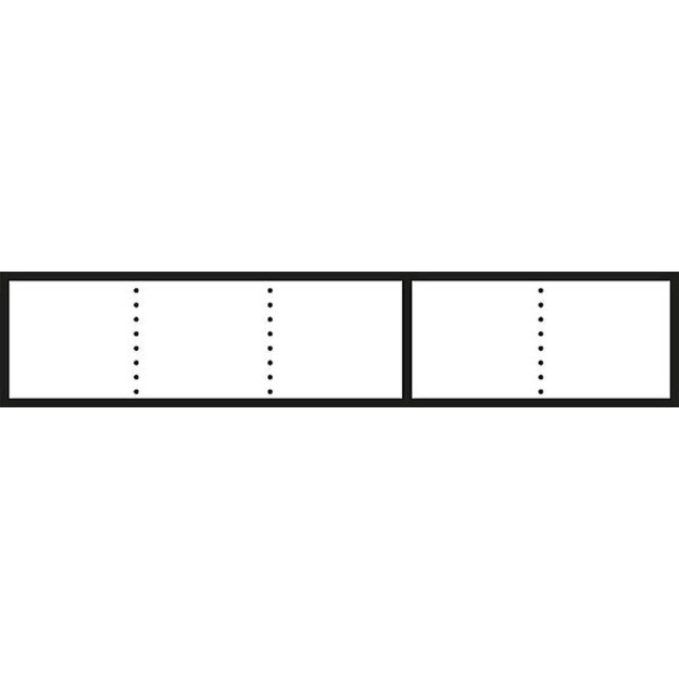 Siedle KR 611-5/1-0 W Kombirahmen 200034534 Weiß