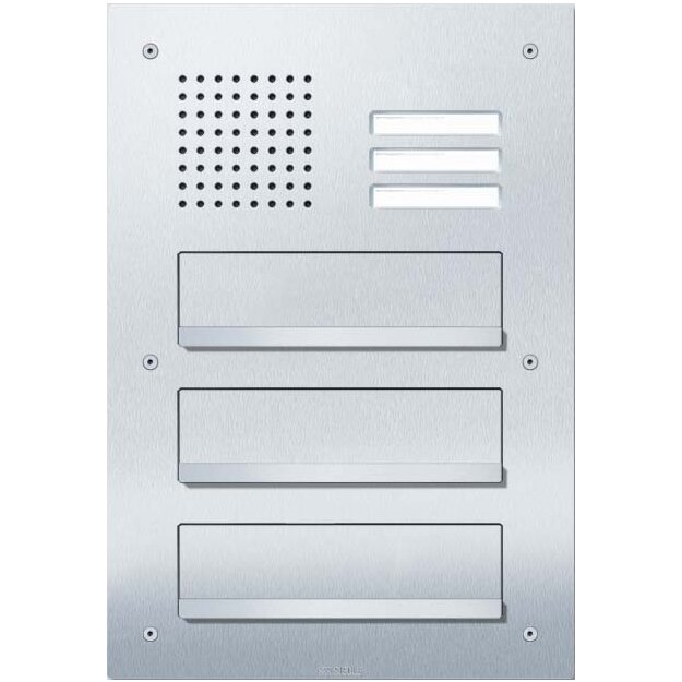 Siedle CL 411 BD2A 03 N Durchwurfbriefkasten-Front 200048182 Edelstahl gebürstet