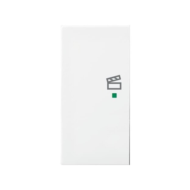 Busch-Jaeger 6233-21-914 Wippe 2-fach links, mit Symbol "Szene" 2CKA006220A0363