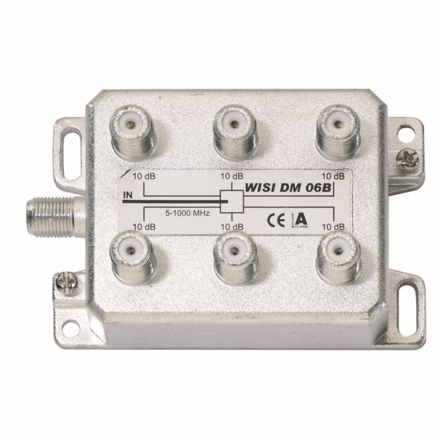 Wisi DM06B Verteiler 6-fach 10 dB