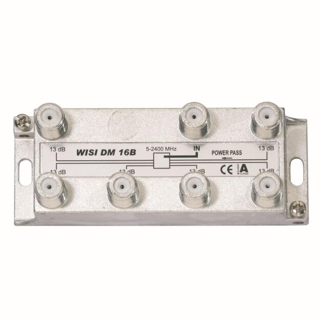 Wisi DM 16 B SAT-Verteiler 6-fach 13 dB