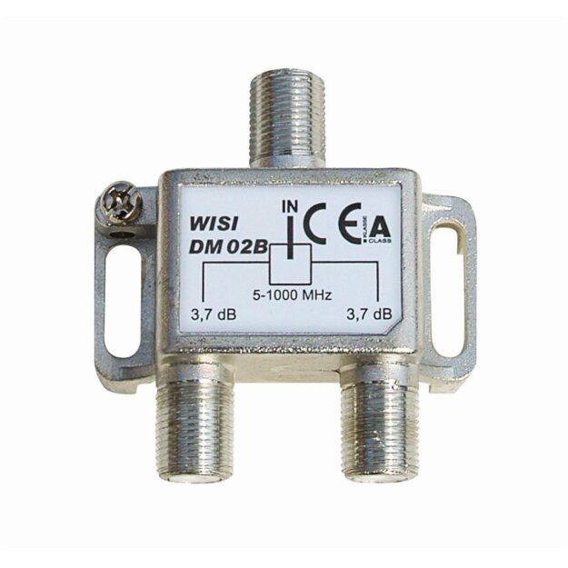 Wisi DM02B Verteiler 2-fach 37 dB