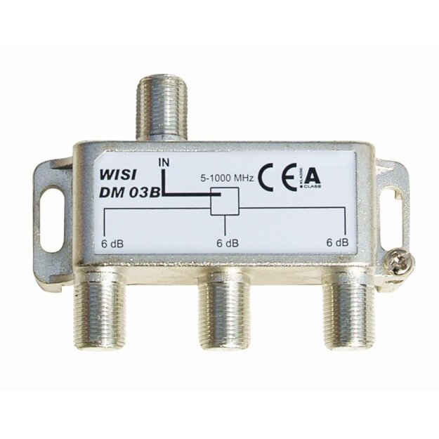 Wisi DM03B Verteiler 3-fach 6 dB