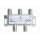 Wisi DM04B Verteiler 4-fach 75 dB