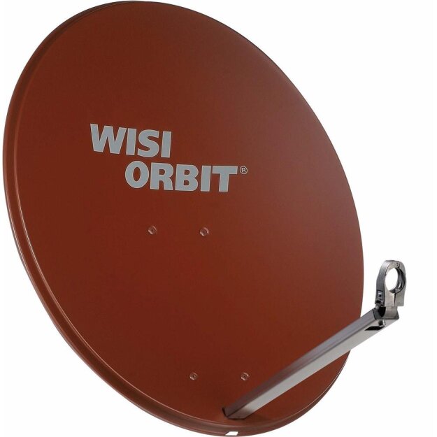 Wisi OA38I Orbit Line Parabol-Offsetantenne 80 cm Rotbraun