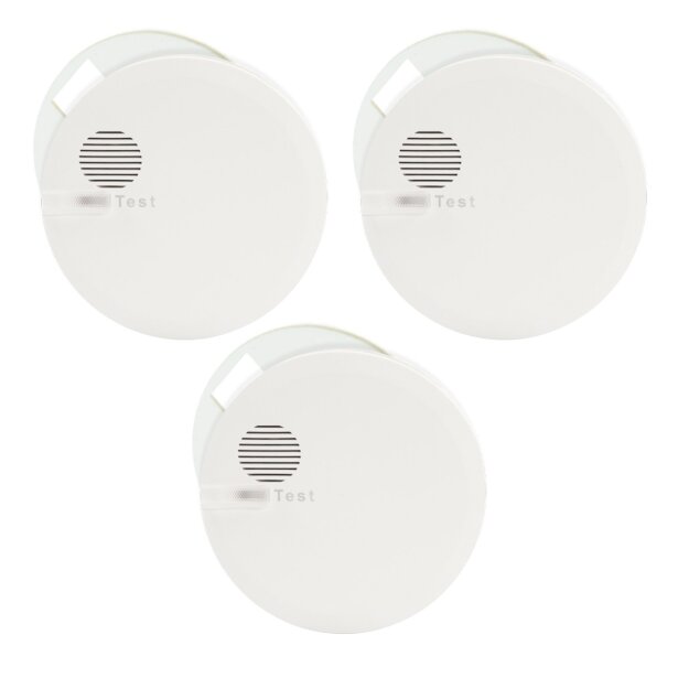 3x Hekatron Rauchmelder Genius Plus Edition -...