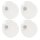 4x Hekatron Rauchmelder Genius Plus Edition - Rauchwarnmelder inkl. Klebepad