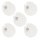 5x Hekatron Rauchmelder Genius Plus Edition - Rauchwarnmelder inkl. Klebepad
