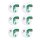 Hekatron Rauchwarnmelder Genius Plus X + Funkmodul Pro X incl. Klebepad 6er Pack