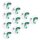 Hekatron Rauchwarnmelder Genius Plus X + Funkmodul Pro X incl. Klebepad 10er Pack