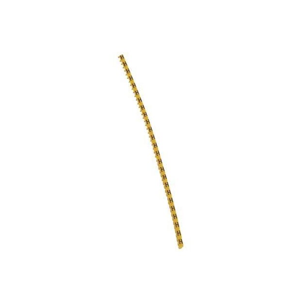 Legrand 038117 Kennzeichnungssystem CAB 3 für Leiterquerschnitt 0,15 bis 0,5 mm² Buchstabe:H Schwarz