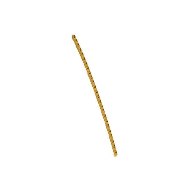 Legrand 038119 Kennzeichnungssystem CAB 3 für Leiterquerschnitt 0,15 bis 0,5 mm² Buchstabe:J Schwarz
