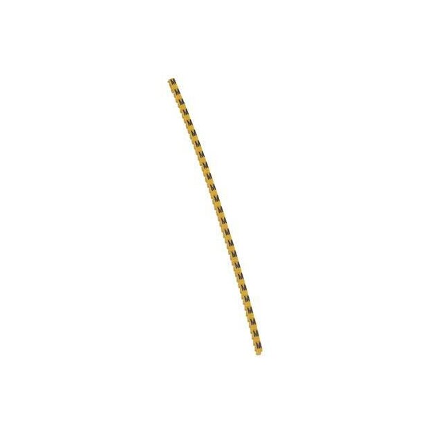 Legrand 038122 Kennzeichnungssystem CAB 3 für Leiterquerschnitt 0,15 bis 0,5 mm² Buchstabe:M Schwarz