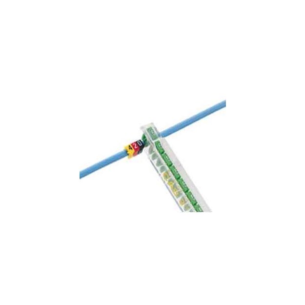 Legrand 038394 Montagemagazin CAB 3 transparent leer für Leiterquerschnitt 0,15 bis 0,5mm² Grün