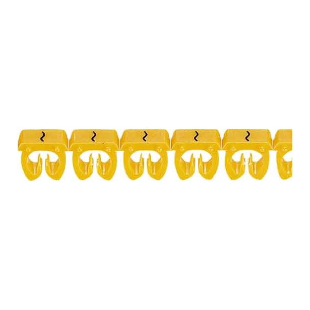 Legrand 038294 Kennzeichnungssystem CAB 3 für Leiterquerschnitt 4 bis 6 mm² Symbol:"~"