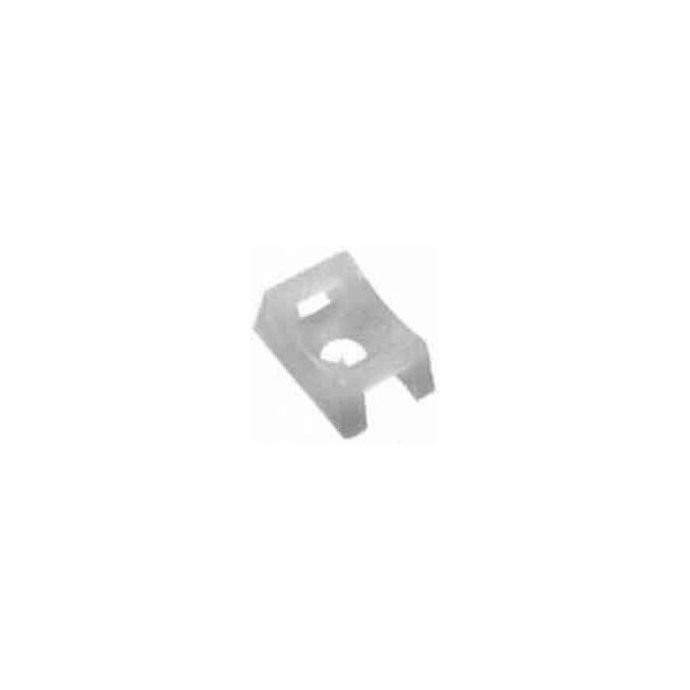 Legrand 032070 Schraubsockel farblos für Schrauben D=4mm für Kabelbinder bis B=4,6mm