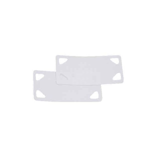 Legrand 032085 Bezeichnungsschild Abmessung: 40 x 22 mm farblos für Kabelbinder Breite 4,6mm