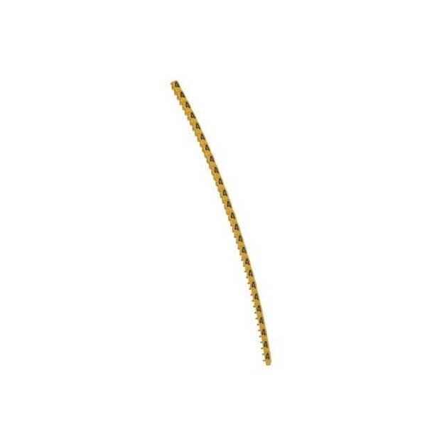 Legrand 038104 Kennzeichnungssystem CAB 3 für Leiterquerschnitt 0,15 bis 0,5 mm² Ziffer:4 Gelb