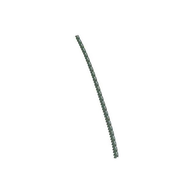 Legrand 038105 Kennzeichnungssystem CAB 3 für Leiterquerschnitt 0,15 bis 0,5 mm² Ziffer:5 Grün